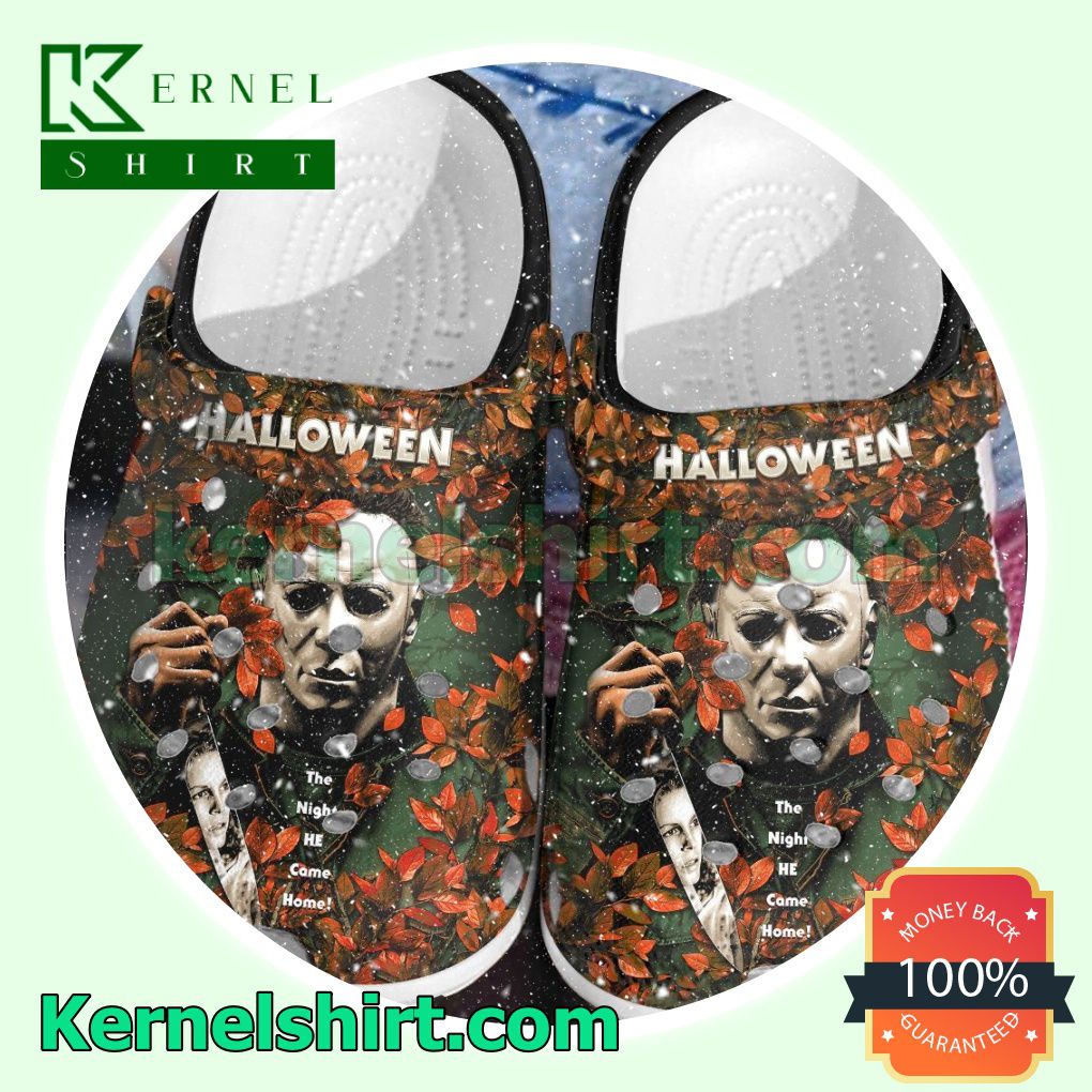 Halloween The Night He Came Home Michael Myers Clogs Shoes Slippers Sandals