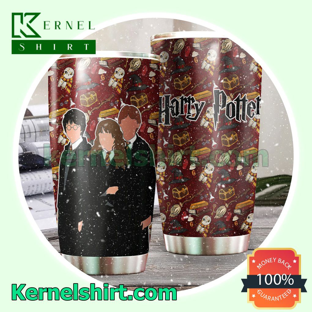 Harry Potter Pattern Tumbler Cup