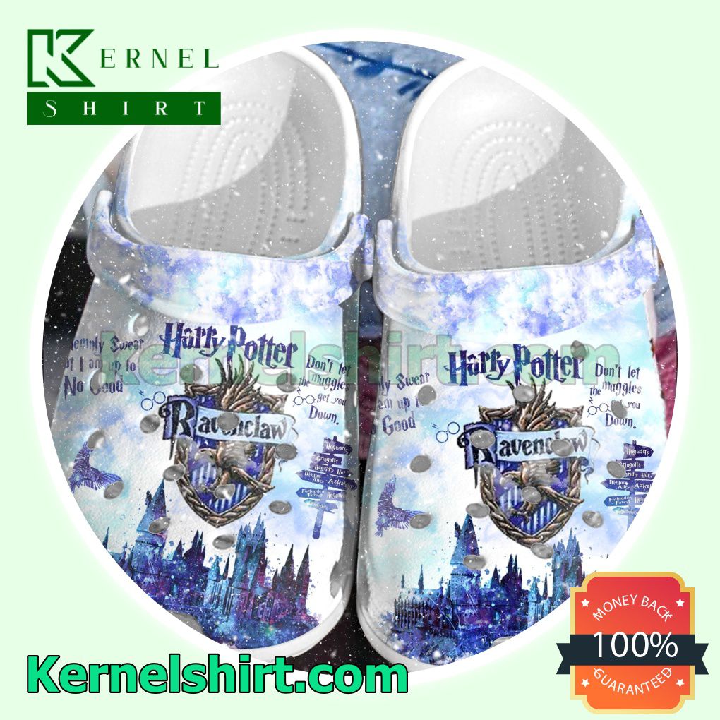Harry Potter Ravenclaw Castle Clogs Shoes Slippers Sandals