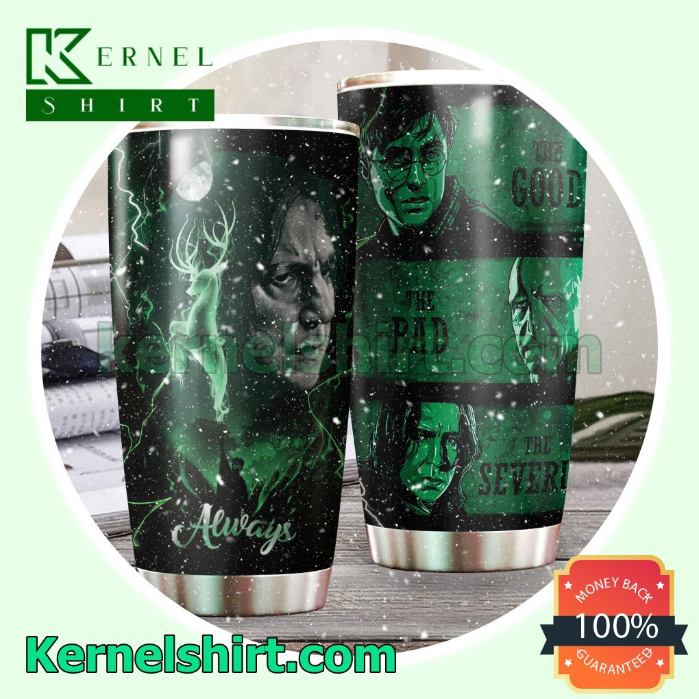 Harry Potter The Good The Bad The Severus Tumbler Cup