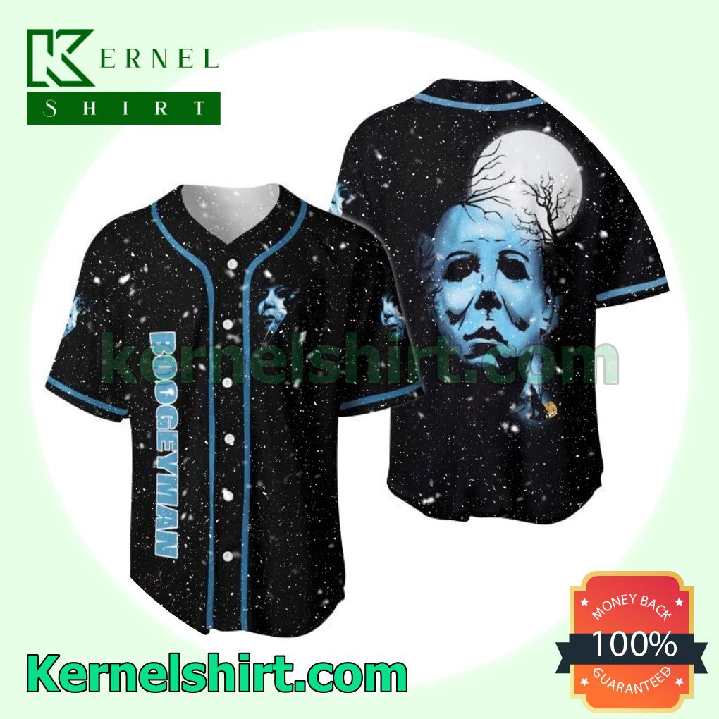 Horror Boogeyman Michael Myers Custom Baseball Jersey