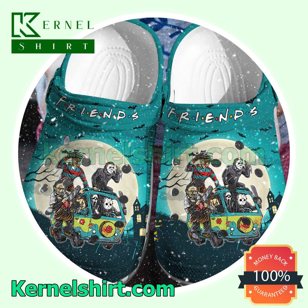 Horror Characters Friends Halloween Clogs Shoes Slippers Sandals