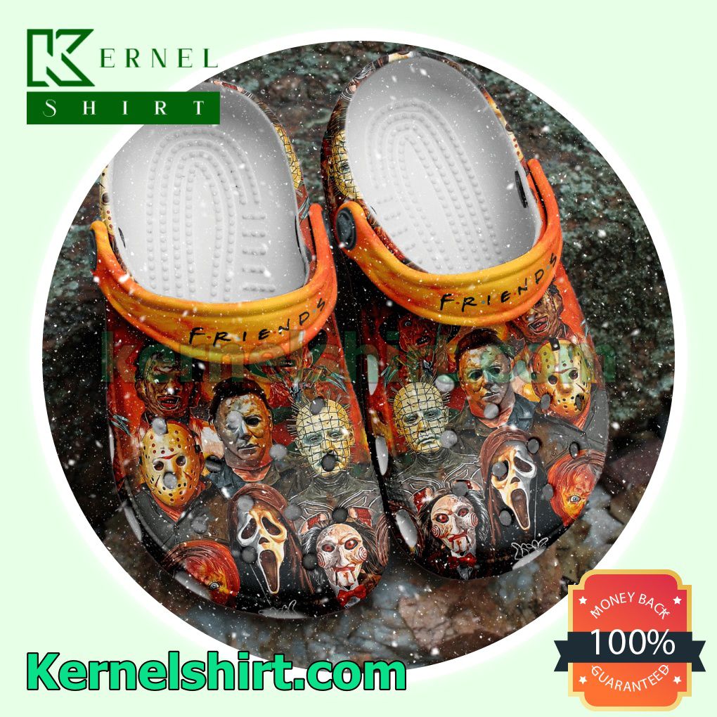 Horror Movies Characters Friends Clogs Shoes Slippers Sandals