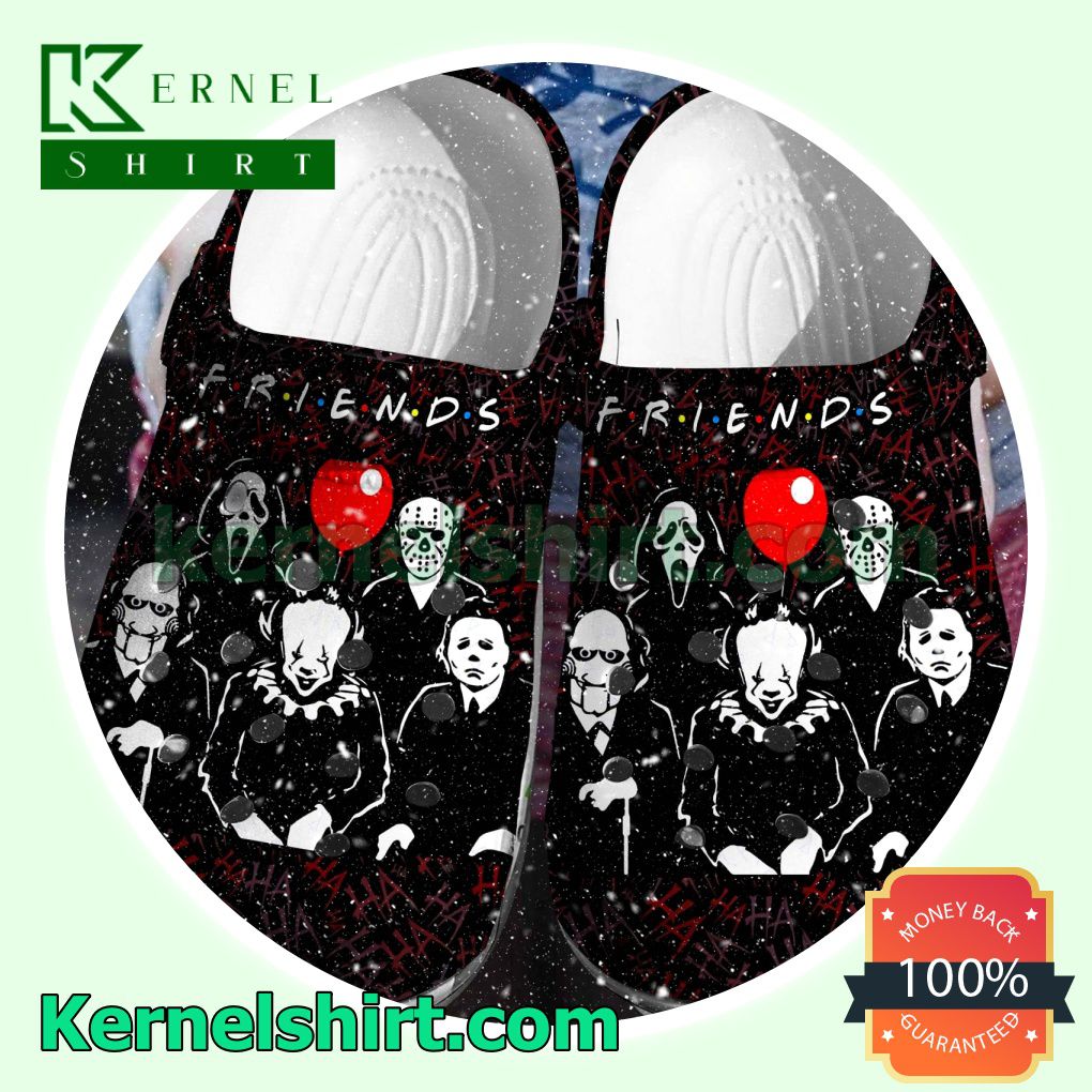 Horror Movies Friends Haha Clogs Shoes Slippers Sandals