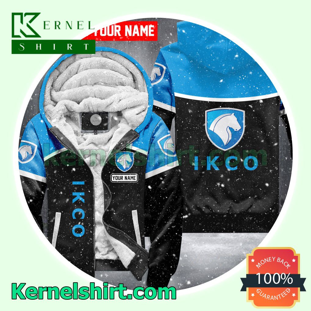 IKCO Brand Fleece Hoodie Jacket