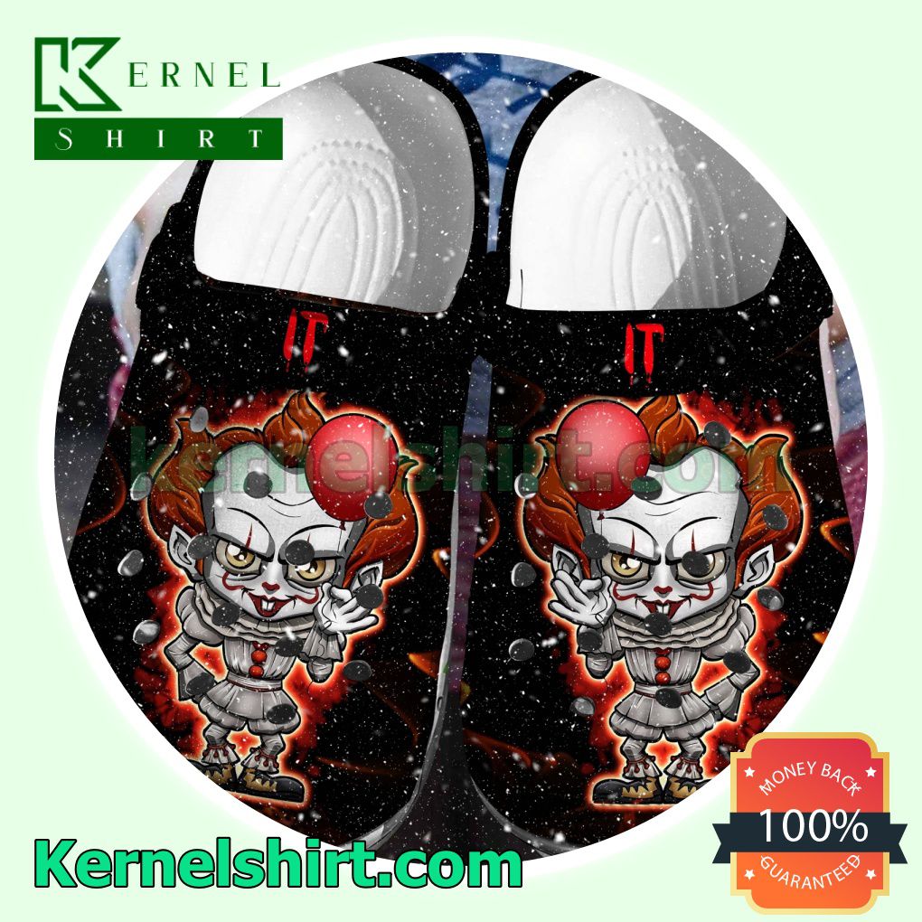 It Clown Halloween Clogs Shoes Slippers Sandals