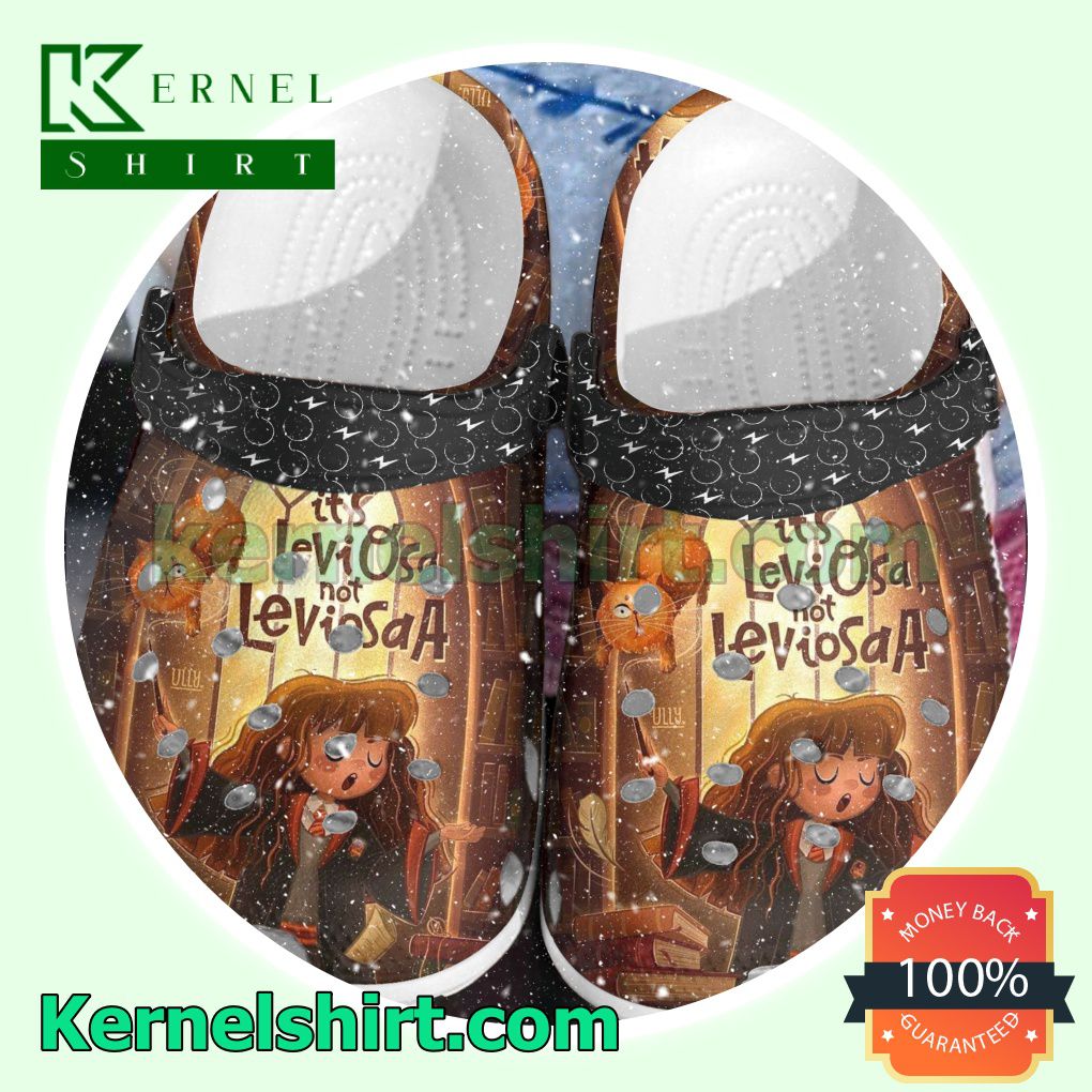 It's Leviosa Not Leviosa Harry Potter Clogs Shoes Slippers Sandals