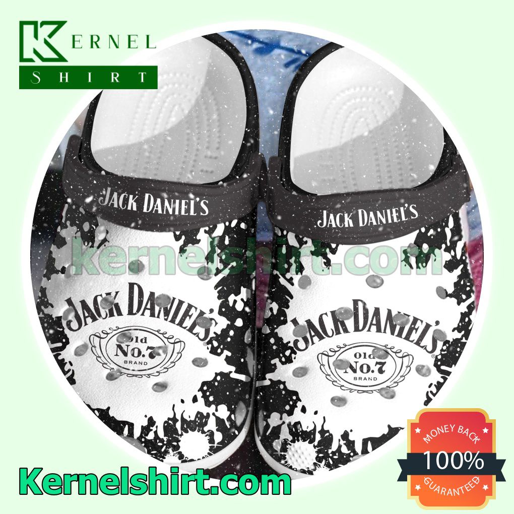 Jack Daniel's Logo Color Splash Clogs Shoes Slippers Sandals