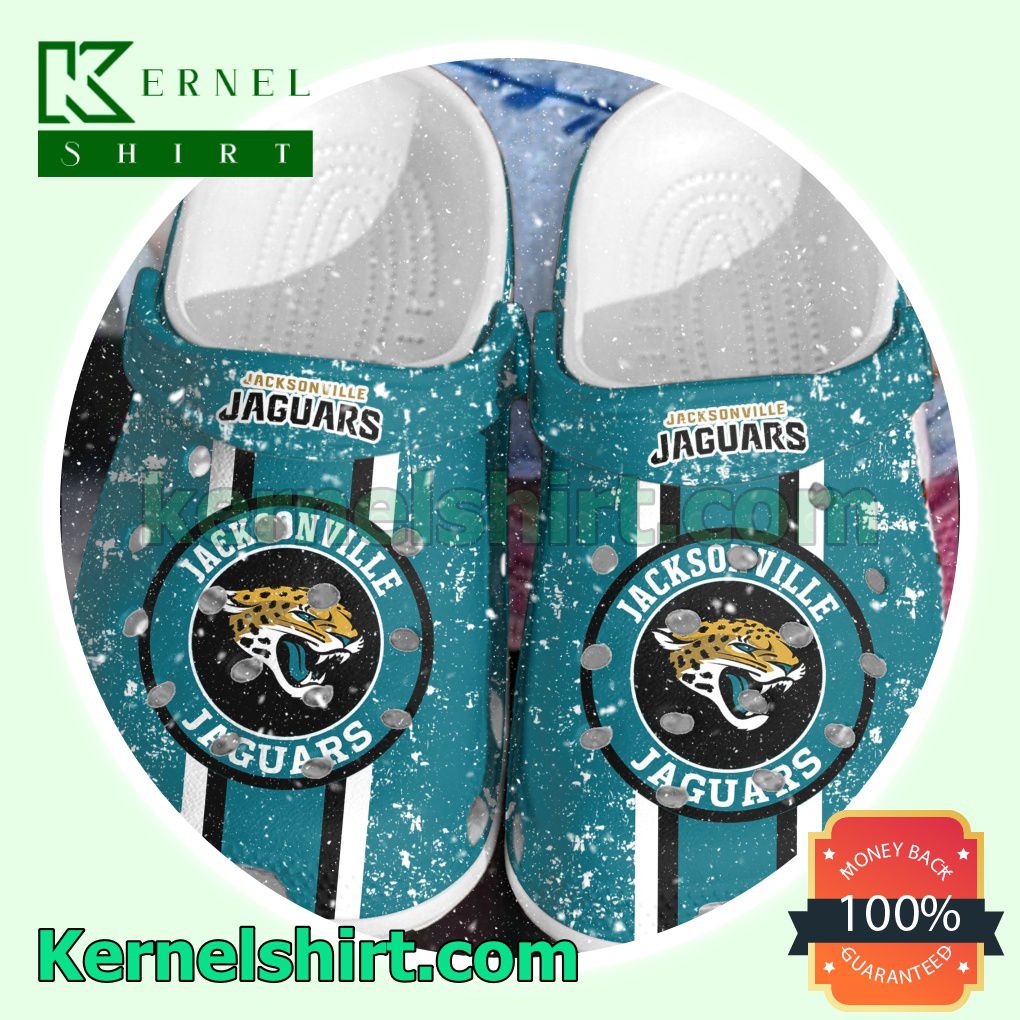 Jacksonville Jaguars Logo Football Clogs Shoes Slippers Sandals