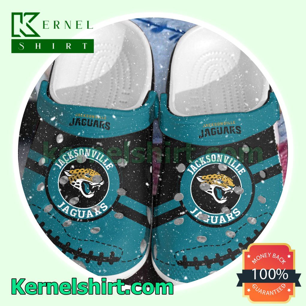 Jacksonville Jaguars Logo Sport Clogs Shoes Slippers Sandals