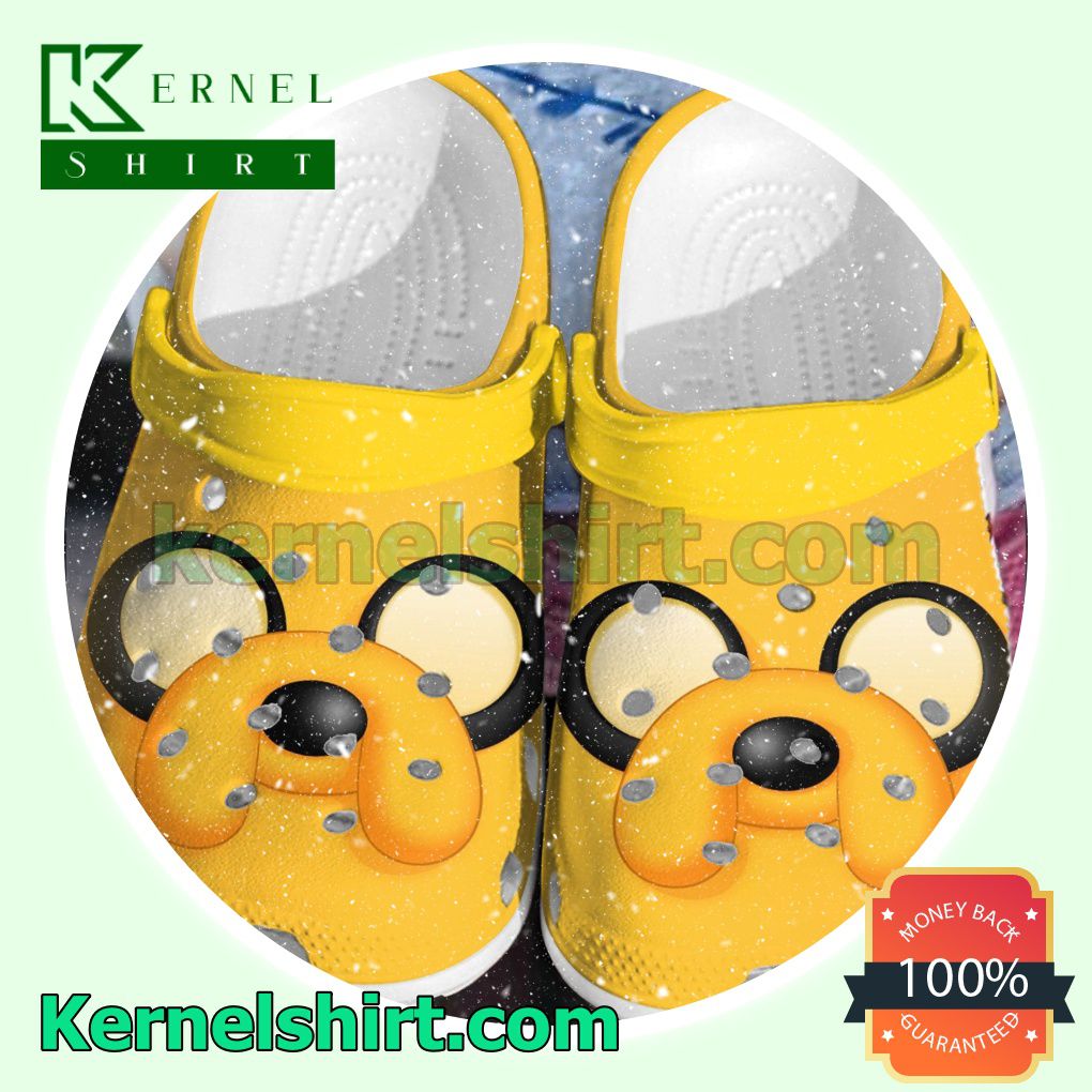 Jake The Dog Adventure Time Full Print Clogs Shoes Slippers Sandals