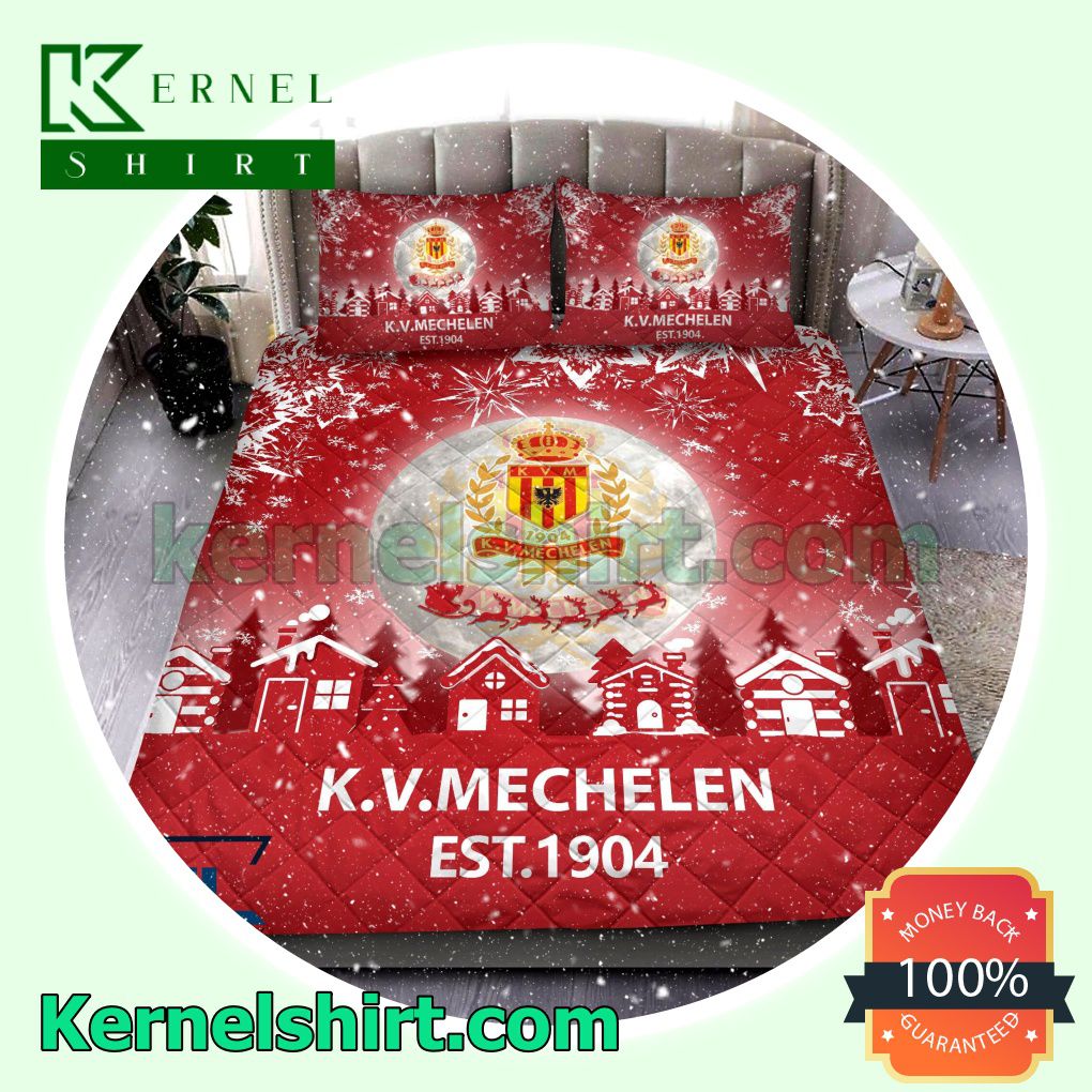 K.v. Mechelen Est 1904 Football Comforter Set