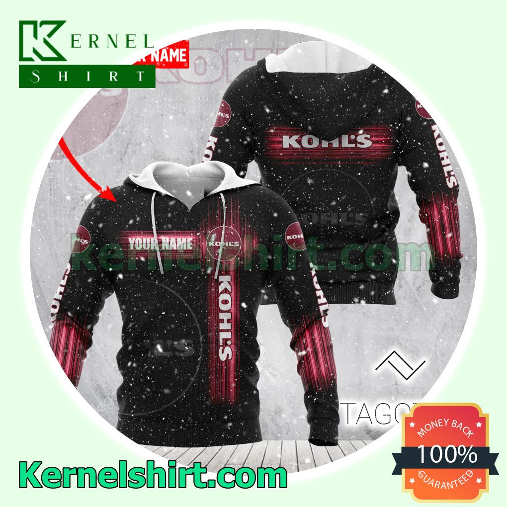 Kohl's Personalized Sweatshirt, Bomber Jacket a