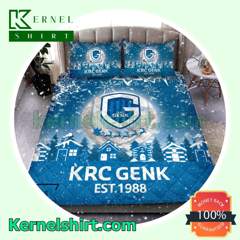 Krc Genk Est 1988 Football Comforter Set