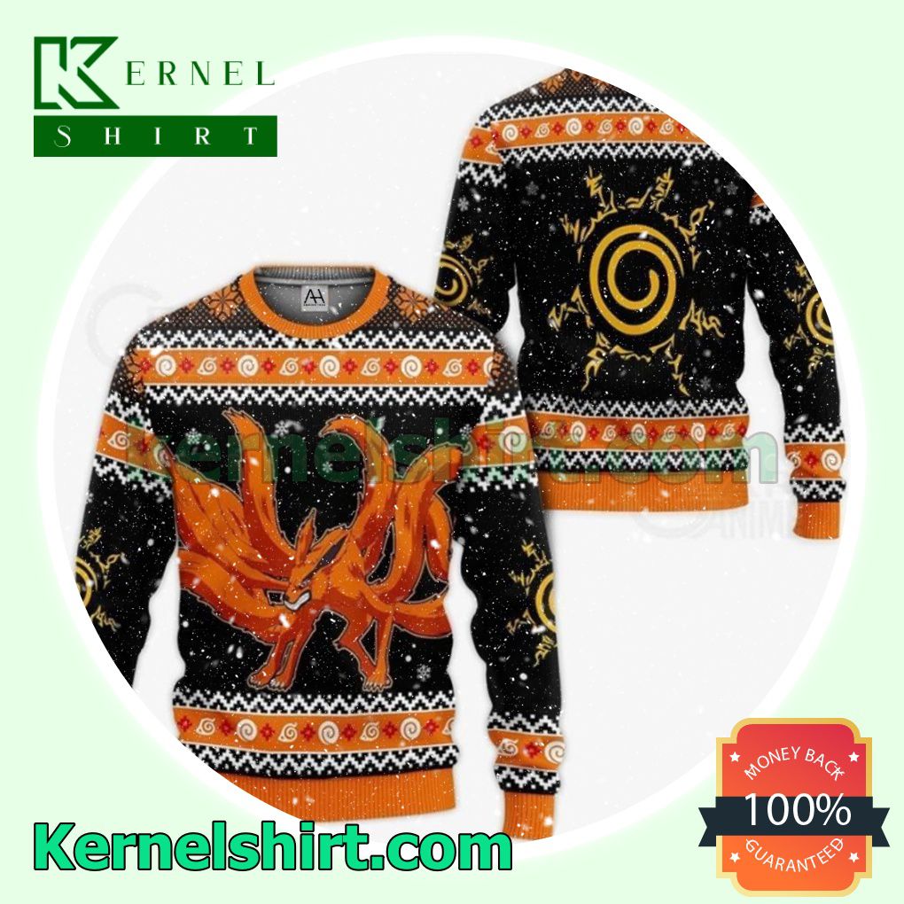 Kurama Naruto Anime Crewneck Sweatshirt