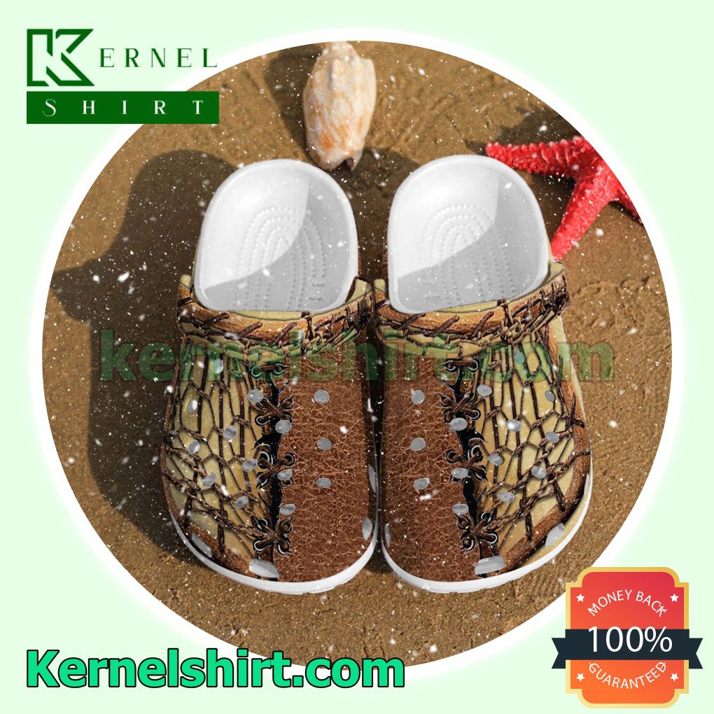 Lacrosse Pattern Clogs Shoes Slippers Sandals