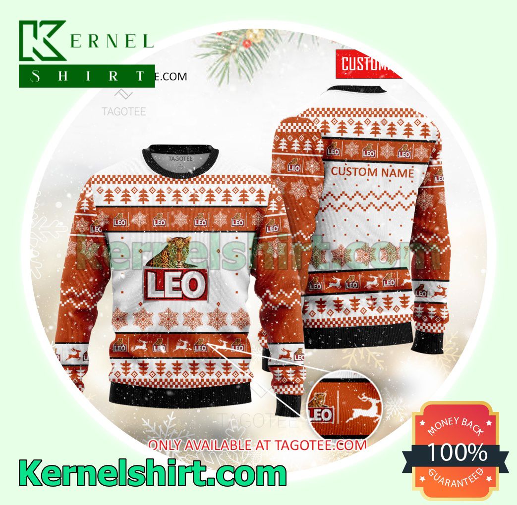 Leo Beer Logo Crewneck Sweatshirt