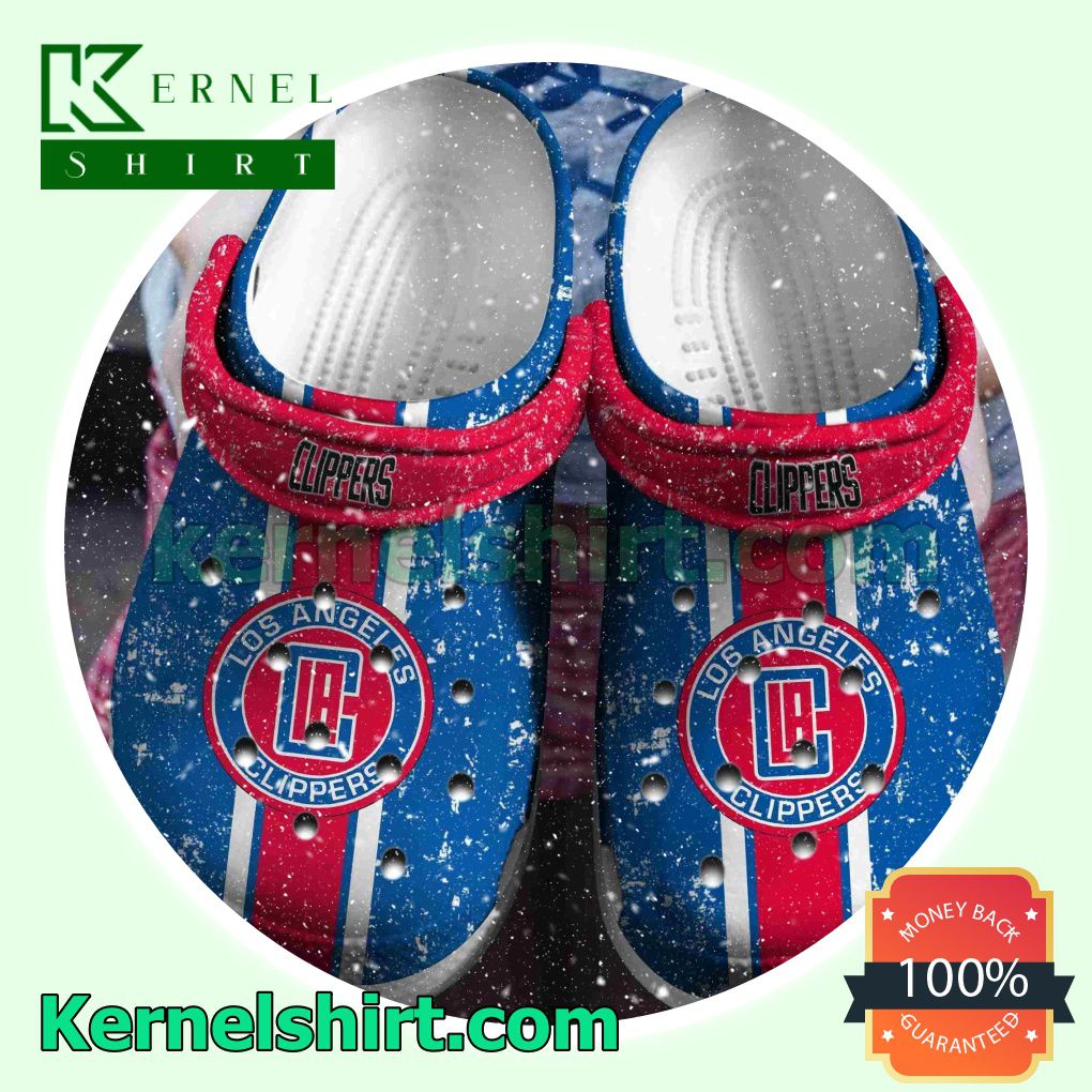 Los Angeles Clippers Logo Basketball Team Clogs Shoes Slippers Sandals
