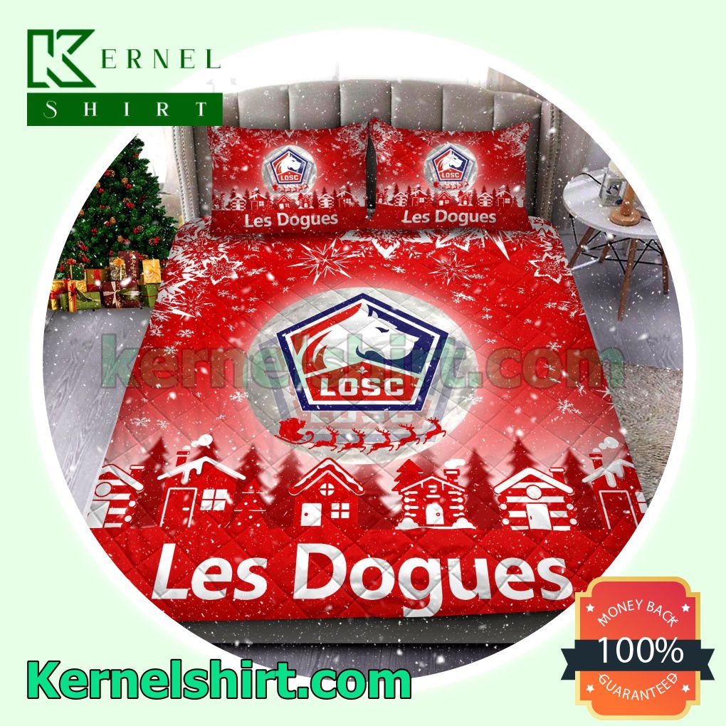 Losc Lille Les Dogues Football Comforter Set