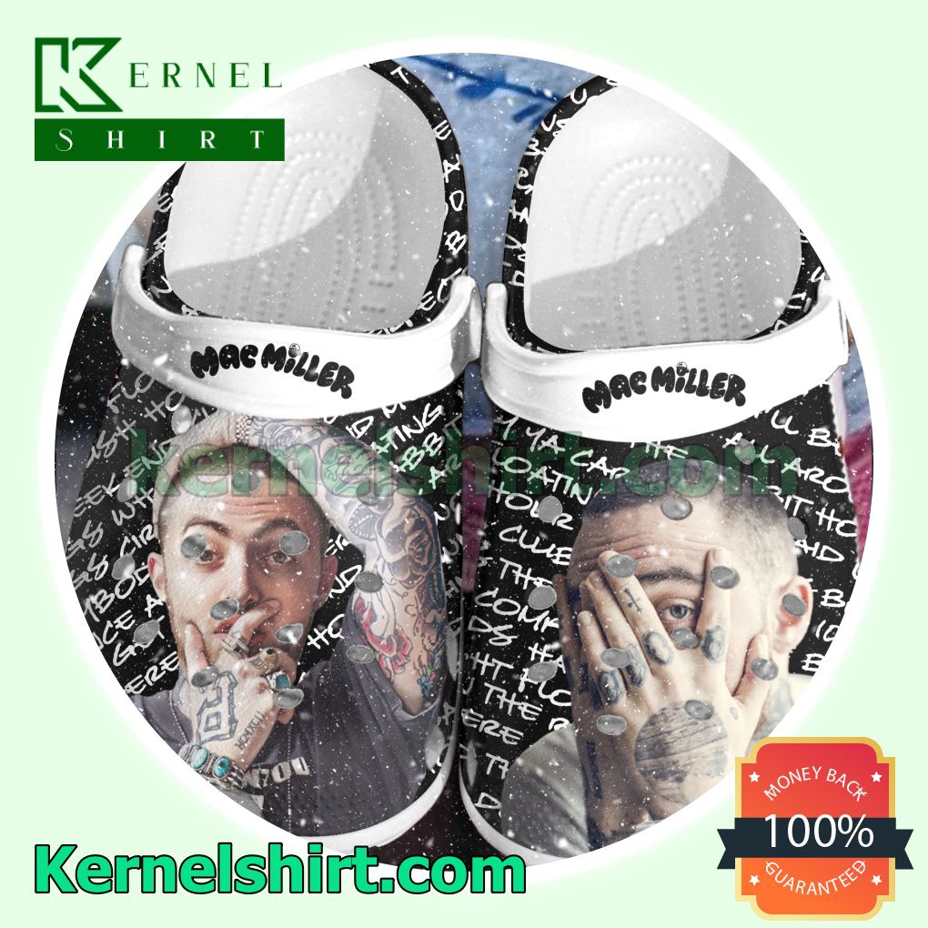 Mac Miller American Rapper Clogs Shoes Slippers Sandals