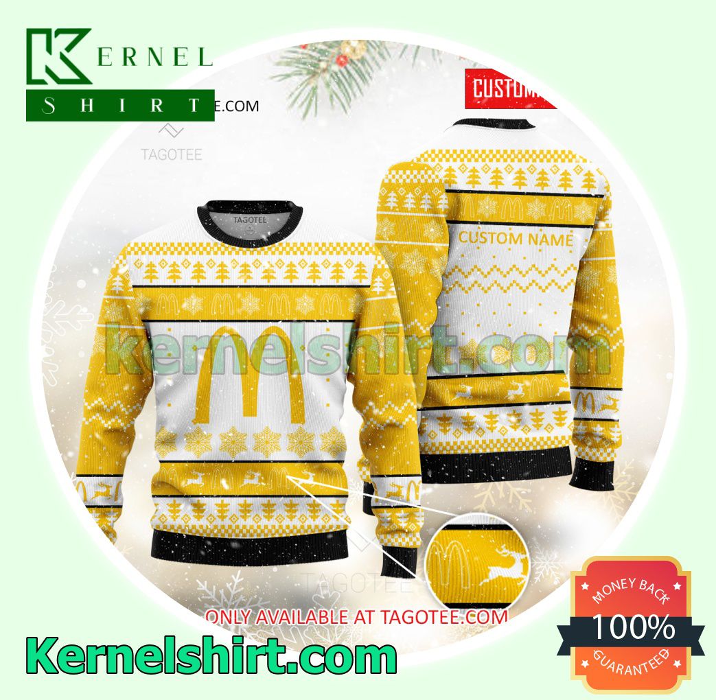 McDonald's Brand Crewneck Sweatshirt