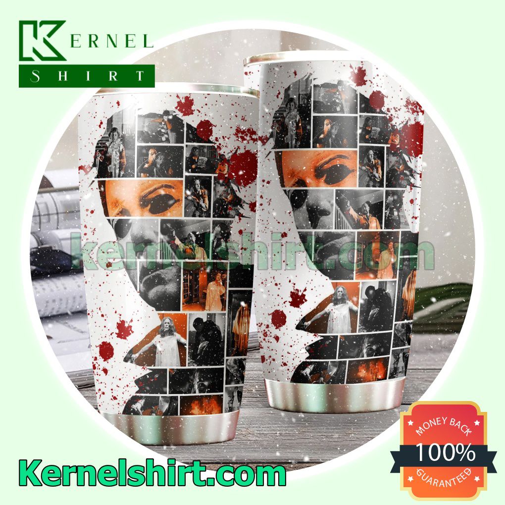 Michael Myers Halloween Blood Stain Tumbler Cup