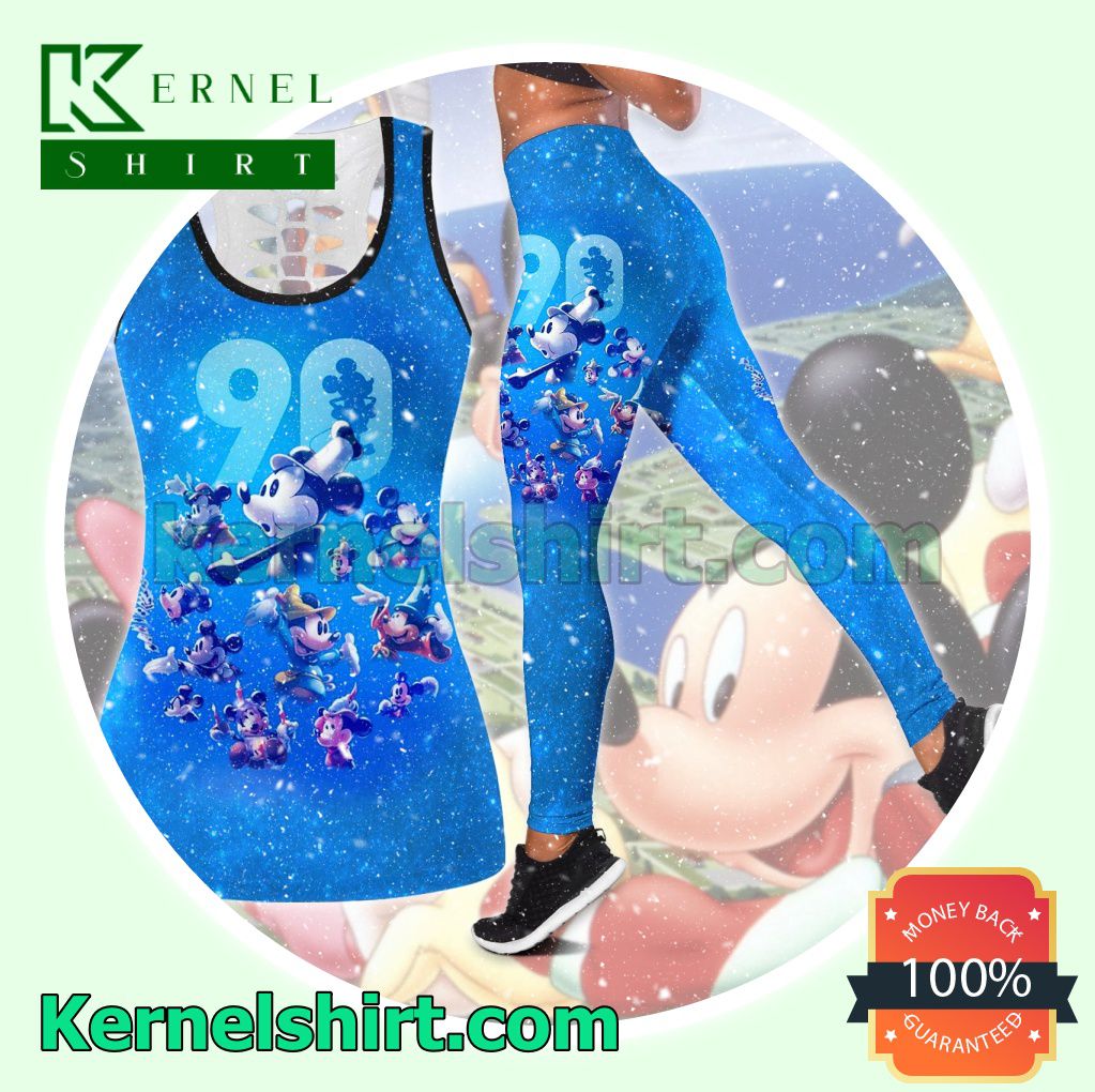Mickey 90 It All Began With A Mouse Hooded Sweatshirt Women Legging