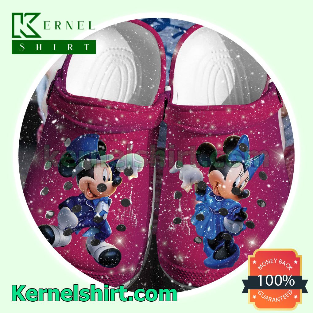 Mickey And Minnie Magician Galaxy Clogs Shoes Slippers Sandals