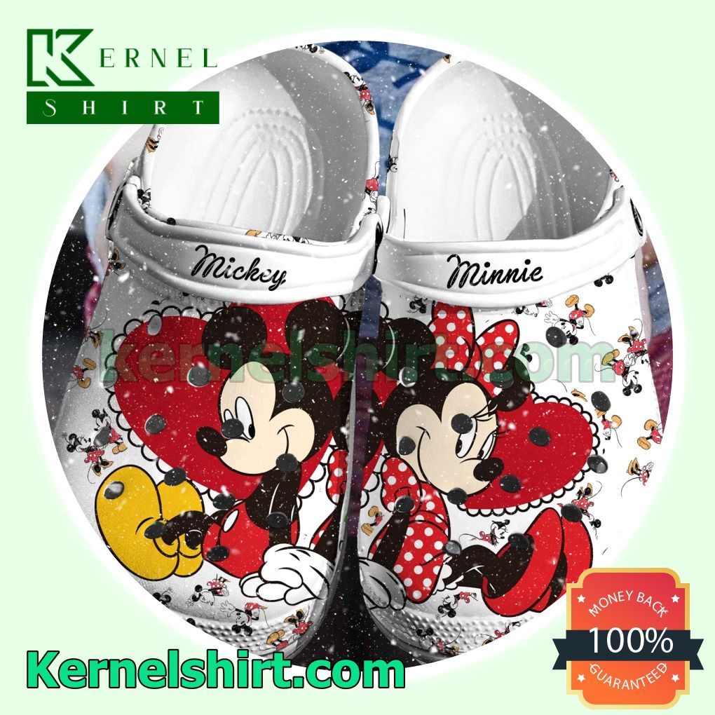 Mickey And Minnie Mouse Clogs Shoes Slippers Sandals