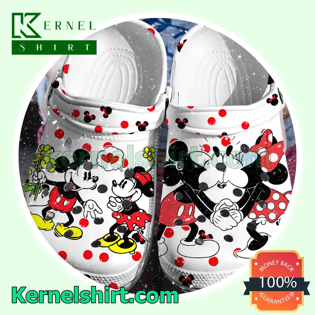 Mickey Minnie Kiss Clogs Shoes Slippers Sandals