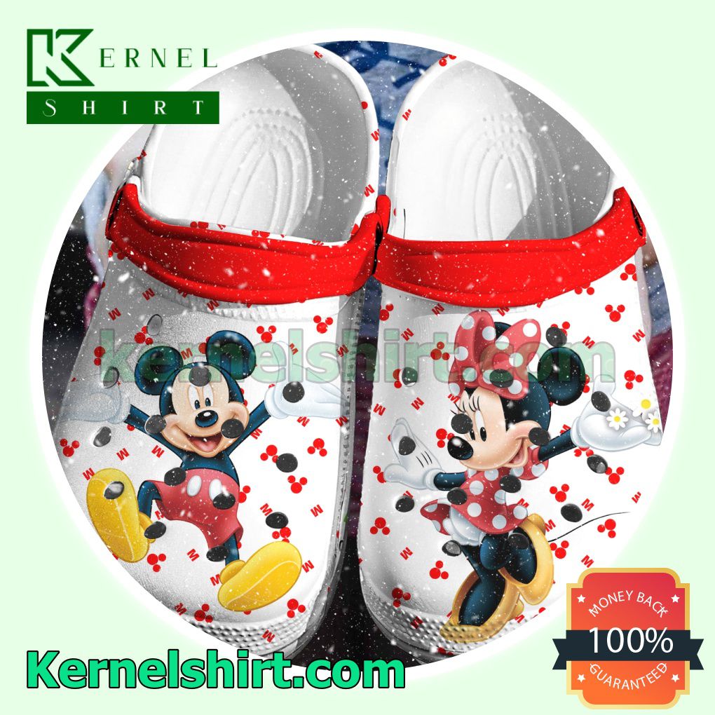 Mickey Mouse And Minnie Mouse Clogs Shoes Slippers Sandals