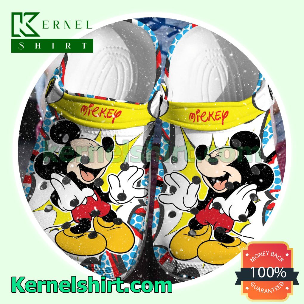 Mickey Mouse Boom Clogs Shoes Slippers Sandals