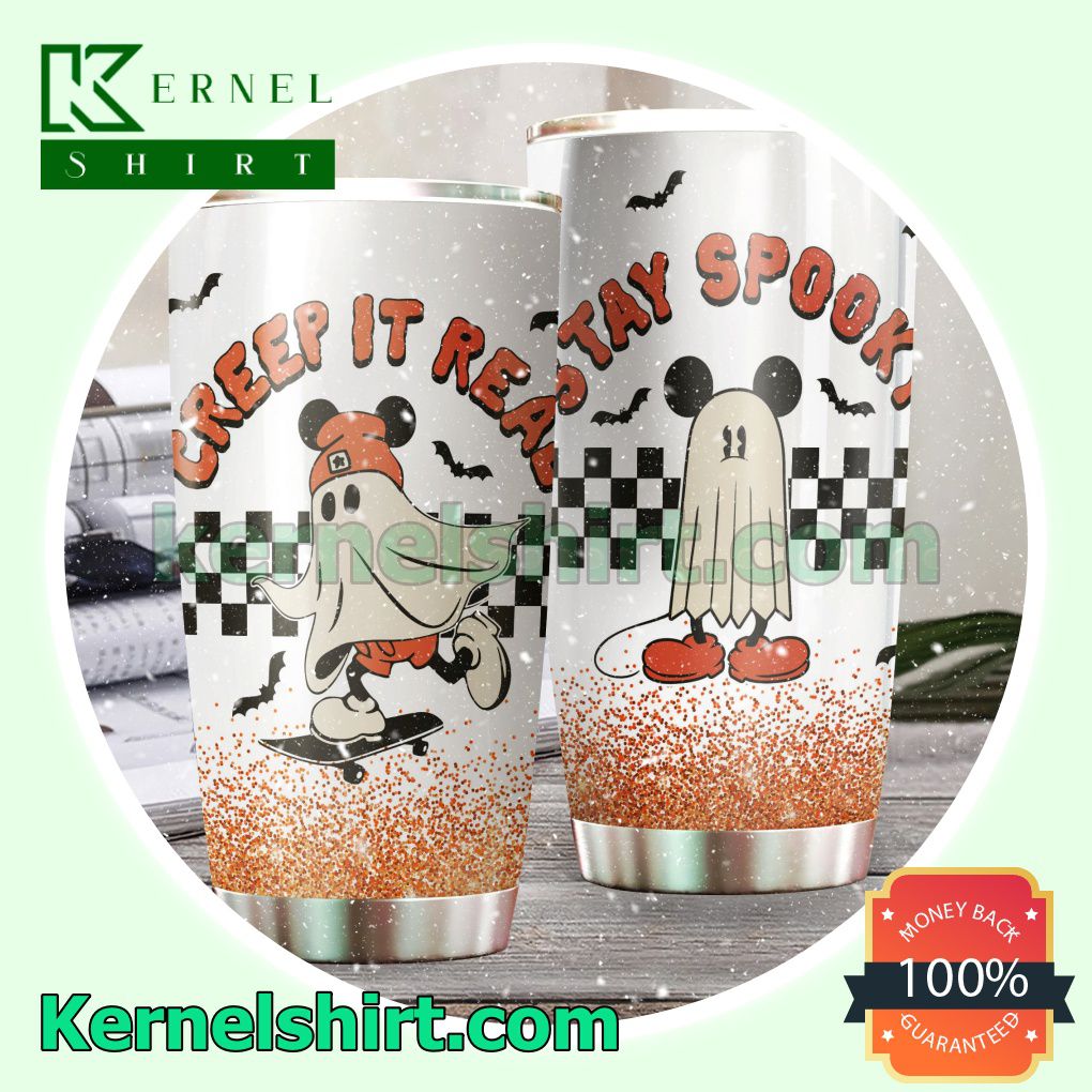 Mickey Mouse Halloween Creep It Real Stay Spooky Tumbler Cup