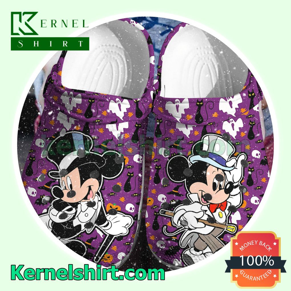 Mickey Mouse Magician Halloween Clogs Shoes Slippers Sandals