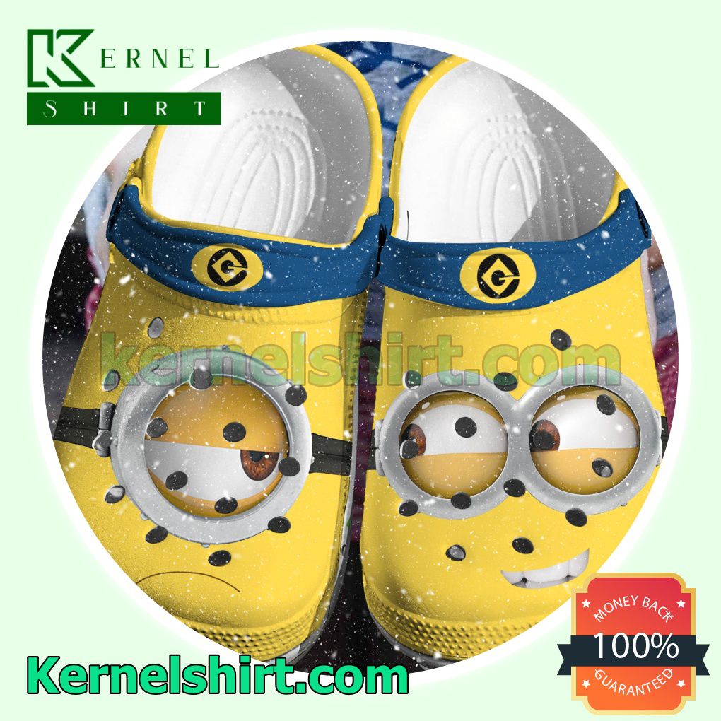 Minion Eyes Clogs Shoes Slippers Sandals