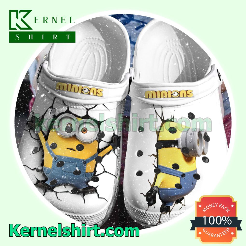 Minions Broken Surface Clogs Shoes Slippers Sandals