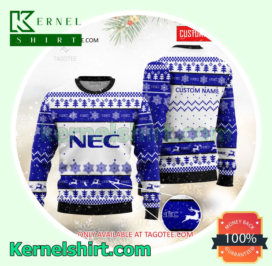 NEC Japan Logo Crewneck Sweatshirt