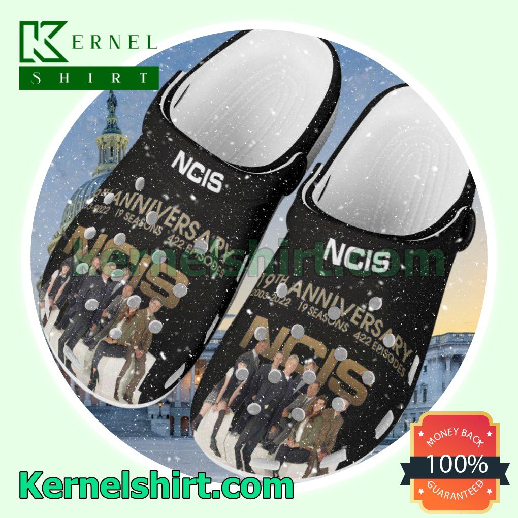 Ncis 19th Anniversary 2003-2022 19 Seasons 4222 Episodes Clogs Shoes Slippers Sandals