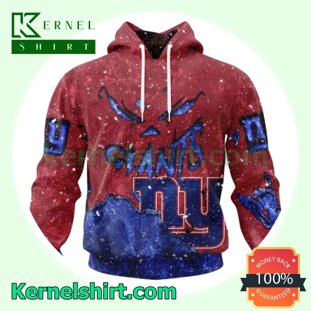 New York Giants NFL Halloween Costume Scary Shirt, Hoodie