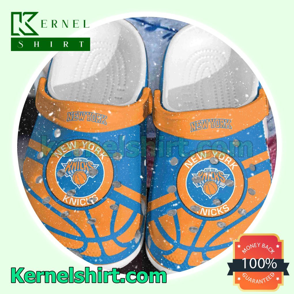 New York Knicks Logo Basketball Clogs Shoes Slippers Sandals
