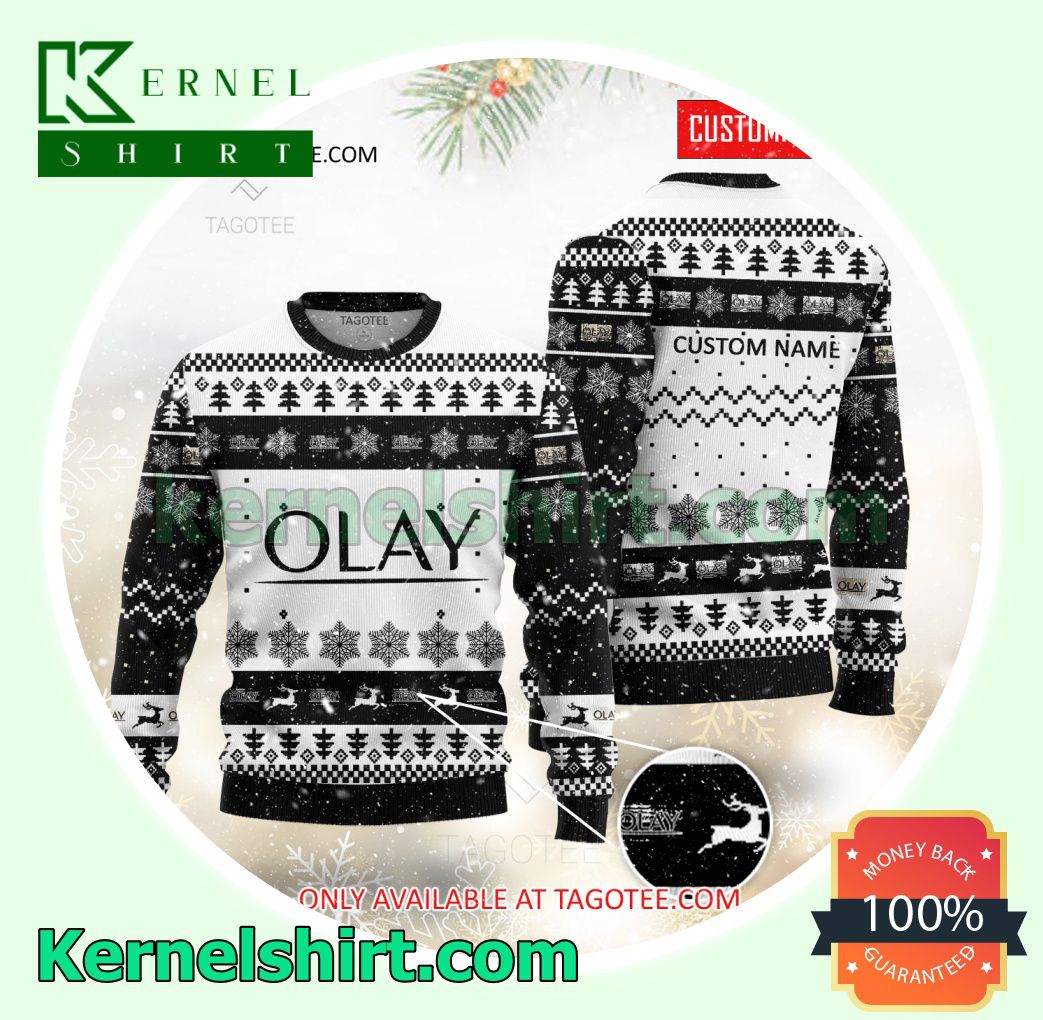 Olay Cosmetic Logo Crewneck Sweatshirt