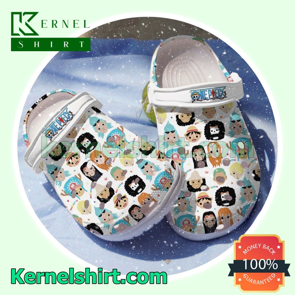 One Piece Character Chibi Clogs Shoes Slippers Sandals