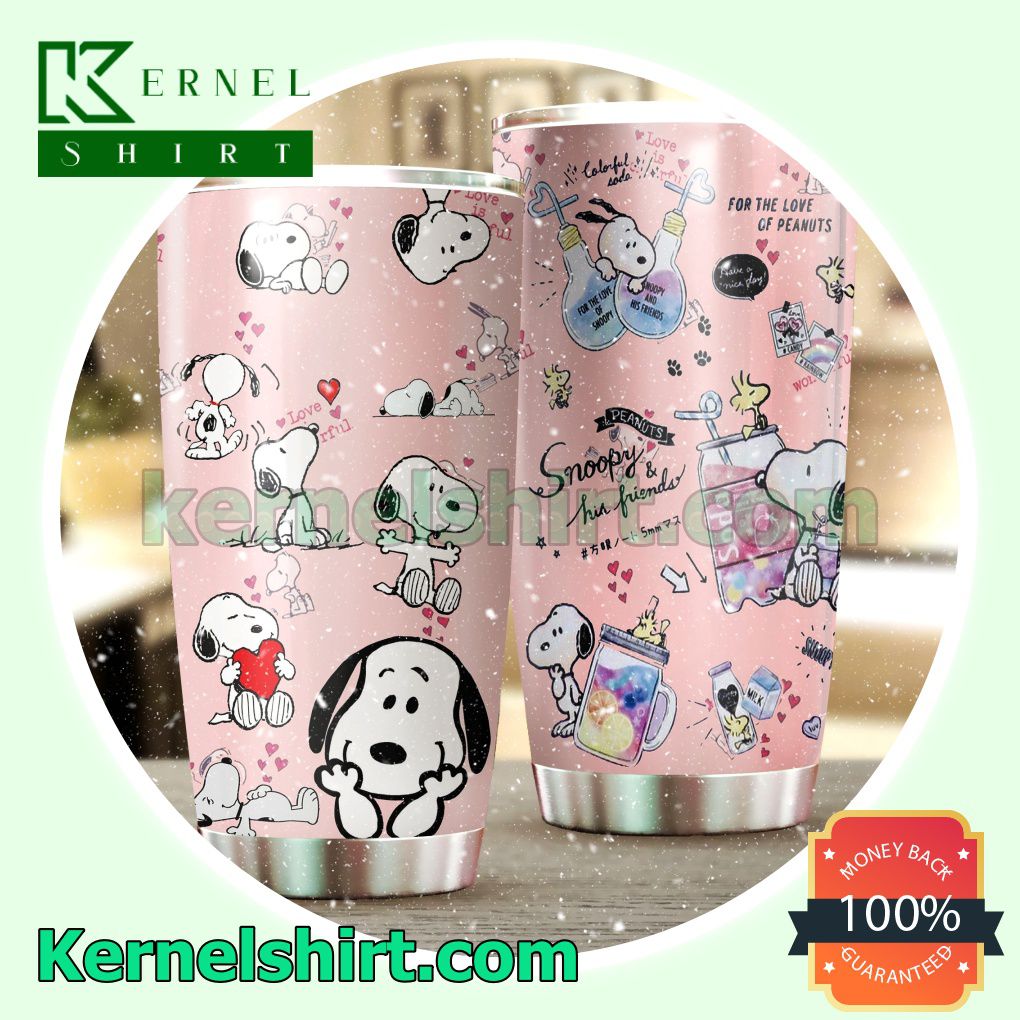 Peanuts Snoopy And His Friends Tumbler Cup