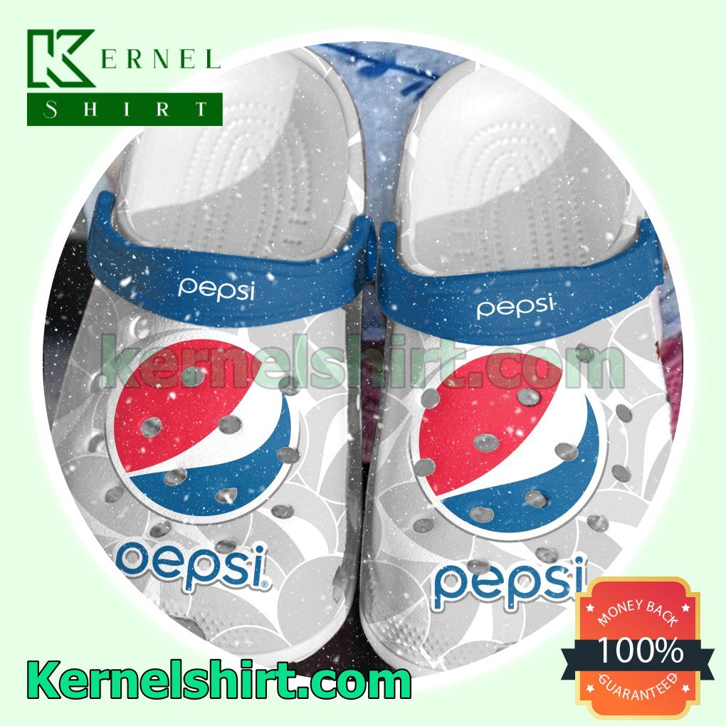 Pepsi Drinking Brand Logo Clogs Shoes Slippers Sandals