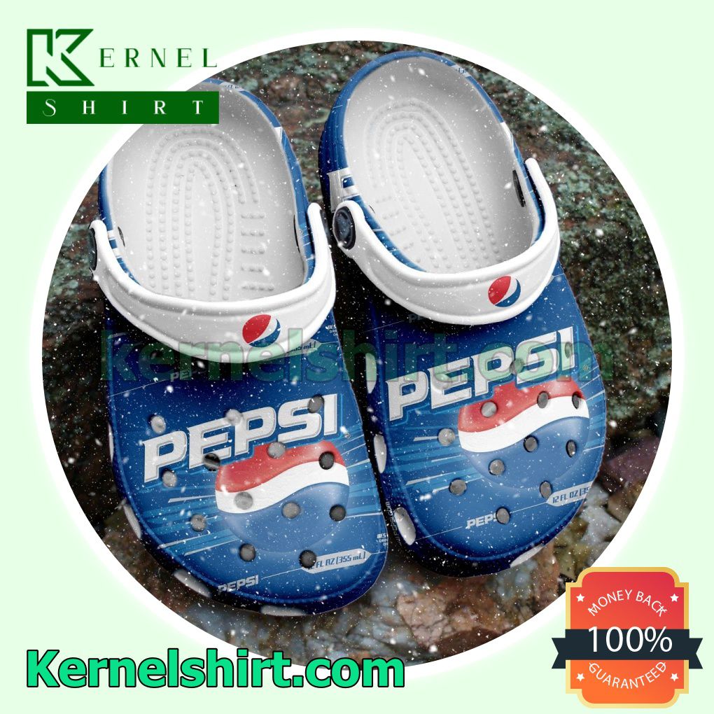 Pepsi Drinking Clogs Shoes Slippers Sandals