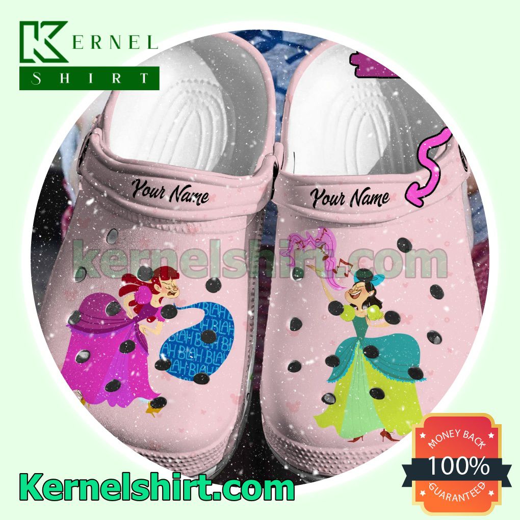 Personalized Cinderella Clogs Shoes Slippers Sandals