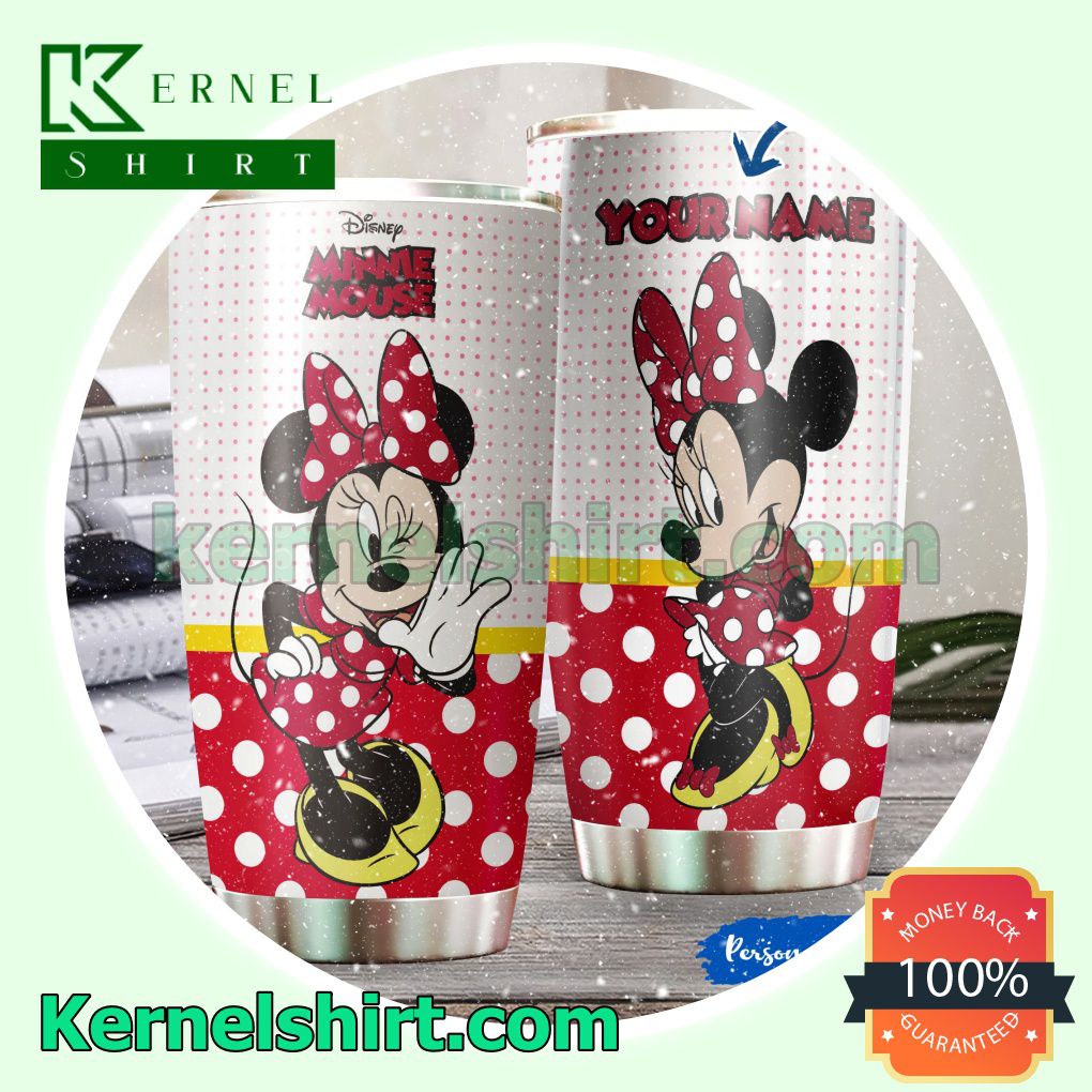 Personalized Disney Minnie Mouse Tumbler Cup