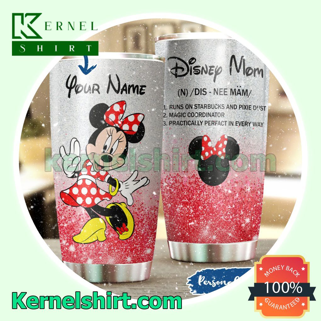 Personalized Disney Mom Minnie Mouse Tumbler Cup