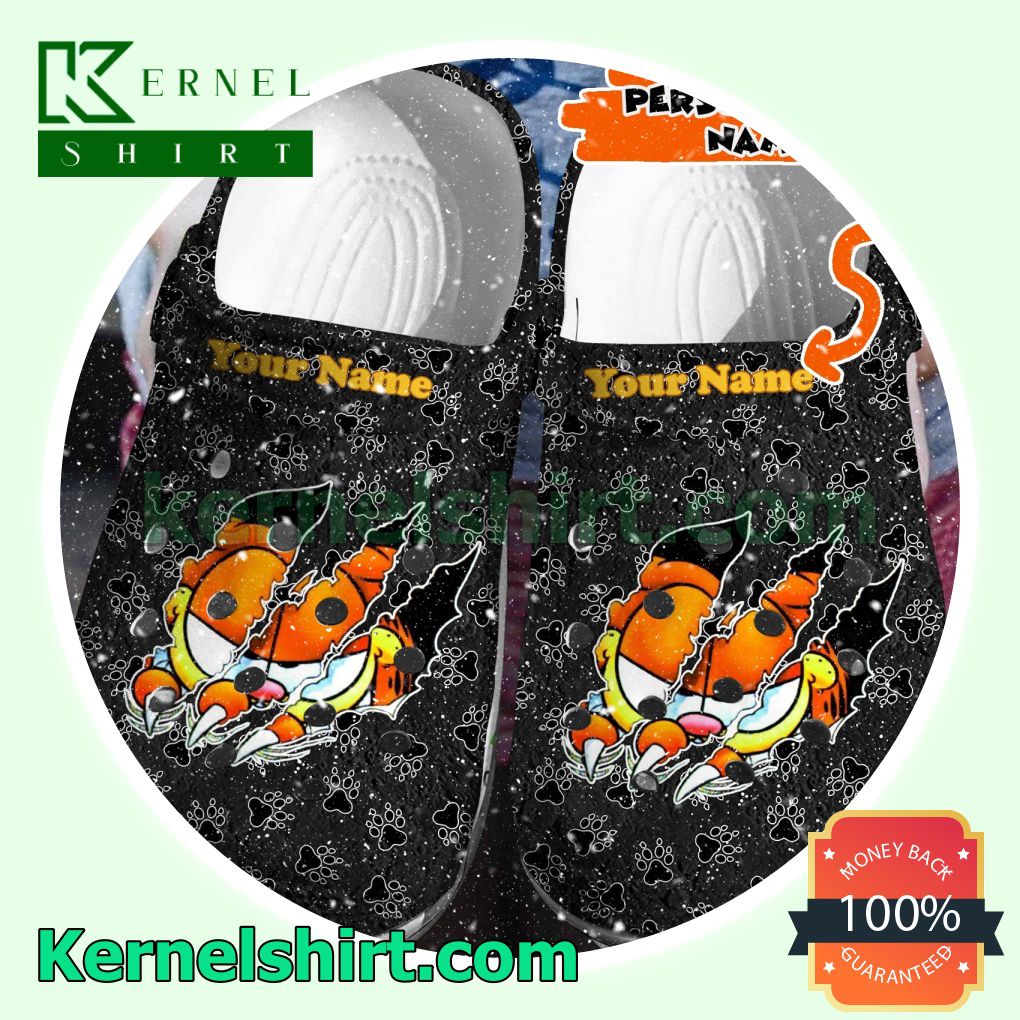 Personalized Garfield Paw Clogs Shoes Slippers Sandals