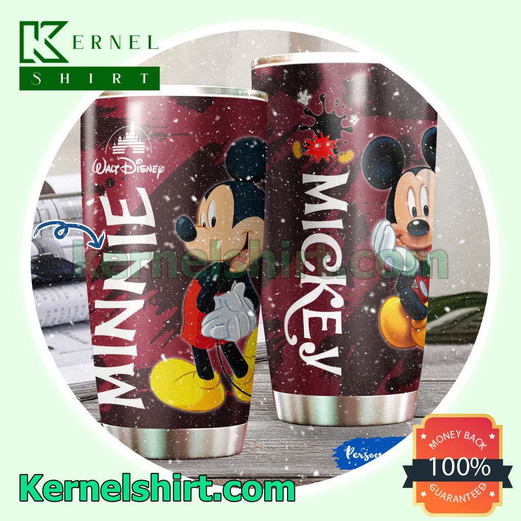 Personalized Mickey Walt Disney Tumbler Cup